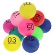 thumbnail image 1 of 10pcs Raffle Drawing Balls Funny Lottery Balls Numbered Balls Interesting Game Balls for Home Party, 1 of 4