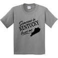thumbnail image 3 of Inktastic Someone in Kentucky Loves Me Youth T-Shirt, 3 of 5