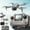 Gray, variant on Drone With 1080P Screen Remote Control And Brushless Motors 360 Degree Obstacle Avoidance Altitude Hold High Definition Camera 90 Degree Adjustable Lens With Storage Card RC Quadcopter