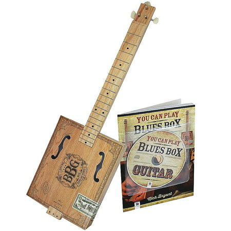 Blues Box Slide Guitar CD Kit - Learn To Play This Fun 3-String