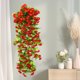 thumbnail image 2 of Flores artificiales de glicinia colgantes, orquídea violeta de seda, ajo, cesta de pared, decoración, enredadera floral artificial para el hogar, jardín, boda, fiesta, decoración interior y exterior,, 2 of 6