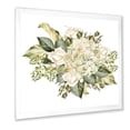 thumbnail image 2 of Designart 'Beautiful Bouquet With Roses and Hudrangea' Farmhouse Framed Art Print, 2 of 4