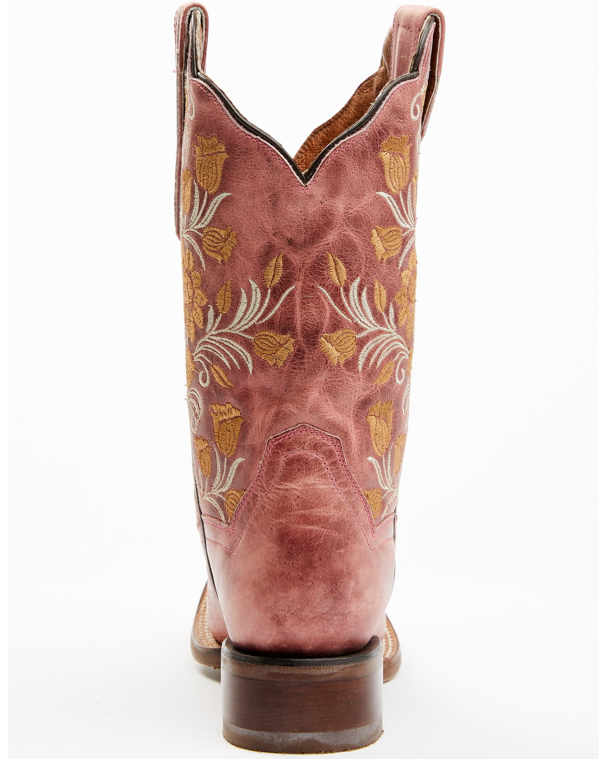 Dan Post Women's Athena Floral Embroidered Western Performance Boot Broad Square Pink 9 M US　並行輸入品 Deck Hand Boots Dan Post Women\u0027s Athena Floral Embroidered Western
