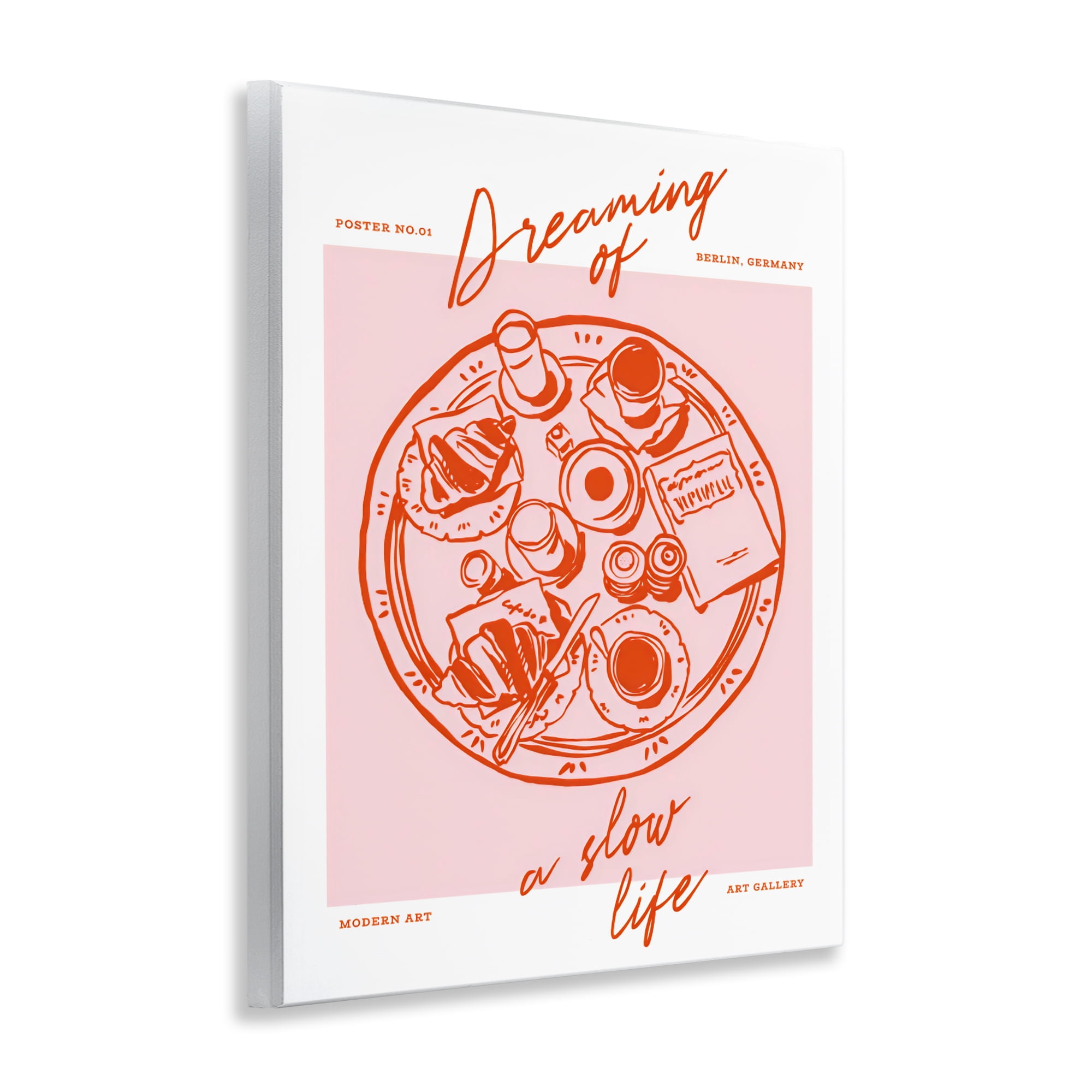 Stupell Industries Dreaming Of A Slow Life Wall Plaque Art, design by The Prints Vibe