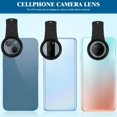 thumbnail image 4 of ZOUSSIQI 37mm Cell Phone Lens CPL Filter- Universal Phone Camera Lens Clip On CPL Filter Lens Circular CPL Polarizer Filter Compatible with/Smartphones, with Lens Clip and Storage Bag CA919-53009, 4 of 9
