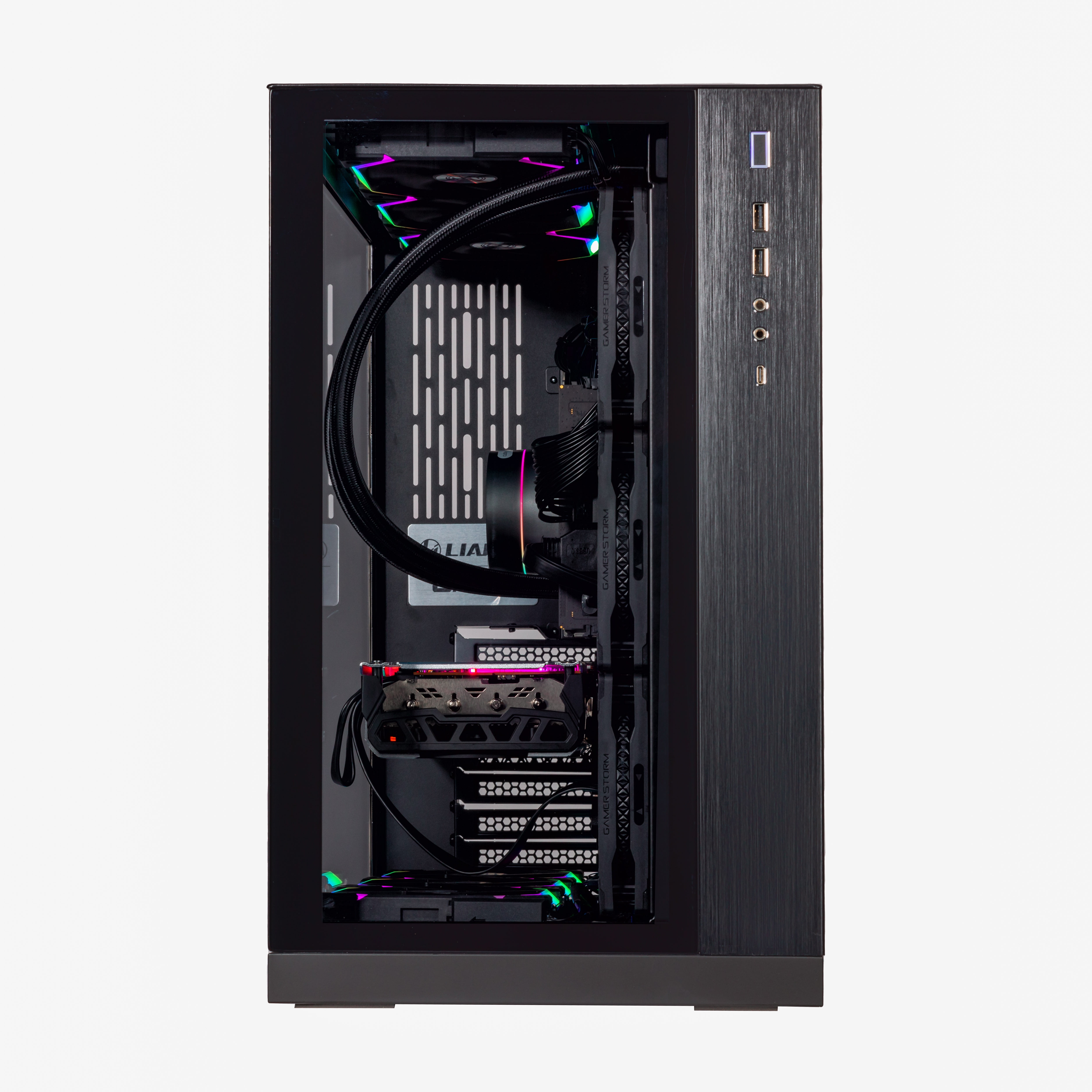 Velztorm Orix Gaming Custom Desktop (Intel i9-12900K 16-Core, GeForce RTX 3080 12GB, 32GB DDR5 4800MHz RAM, 512GB PCIe SSD + 6TB HDD, Wifi, USB 3.2, HDMI, Display Port, Win 10 Pro)