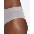 thumbnail image 5 of Joyspun Women's Ribbed Modal Hipster Panties, 3-Pack, Sizes XS-3XL, 5 of 8