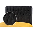 thumbnail image 4 of Cabecera Queen Size Kessa Muebles Sevilla Negro, 4 of 4