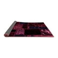 thumbnail image 2 of Ahgly Company Indoor Square Abstract Pink Modern Area Rugs, 5' Square, 2 of 4