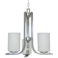 thumbnail image 1 of Whitfield 3-Light Satin Steel Chandelier, 1 of 1