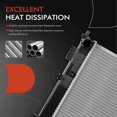 thumbnail image 4 of A-Premium Engine Coolant Radiator Assembly Compatible with Hyundai Sonata 2020 2021 2022 2.5L, 4 of 9