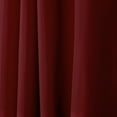 thumbnail image 2 of Nicole Miller Canvas Indoor/Outdoor Grommet Top Curtain Panel Pair, 54"x108", Red, 2 of 7