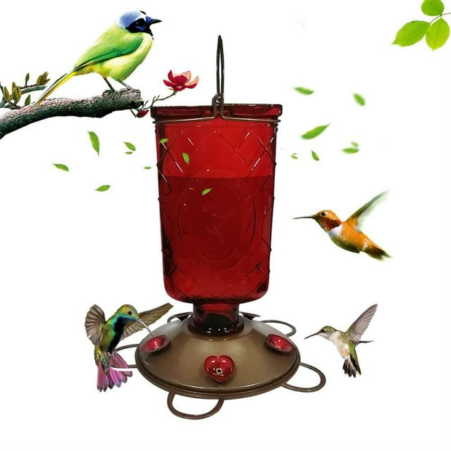 Bird Feeder,Outdoor Bird Feeder Garden Food Dispenser Hummingbird Drinker Unmatched Quality