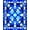 Blue, Pattern 2, variant on Flatwoven High Traffic Area Rug, LED Lighted, Non Slip, Stain Resistant, Washable Area Rugs for Living Room, Bedroom(Blue, 2X3)