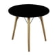 thumbnail image 3 of Mesa Redonda Moderna Minimalista Estilo Eames Negro Onstore onStore negro, 3 of 5