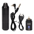 thumbnail image 1 of Kit de pluma de tatuaje rotativa de 1500 mAh, cartuchos inalámbricos, interfaz RCA, pantalla LCD, fuente de alimentación recargable por USB, WR 40, 1 of 14