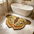 thumbnail image 5 of AuroraX Green Bathroom Rugs Non Slip Absorbent,Butterflies Quick Drying Washable Small Single Shower Rugs for Bathroom Shower Mats for Inside Shower, 5 of 6