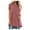 Pink, variant on SHOPESSA T-Shirt for Women Casual Short Sleeved Long Tee Over Size Tops Summer Tunic Round Neck Blouse
