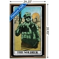thumbnail image 3 of Call of Duty: Modern Warfare 2 - Captain Price Tarot Card Wall Poster, 22.375" x 34" Framed, 3 of 5