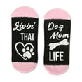 thumbnail image 4 of MeMoi Women's Dog Mom Life Low-Cut Non-Skid Socks - Womens - Female, 9-11, Black, 4 of 7