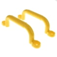 thumbnail image 4 of 2PCS Playground Climbing Frame Handle w/Fixings Swing Toy ACCS Yellow, 4 of 8