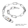 thumbnail image 2 of CHUANK Cut Proof Chain Bike Chain Lock Sturdy Chain Lock Bike Safety Lock Anti-theft Cycling Lock Portable Bike Lock, 2 of 8