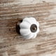 thumbnail image 3 of 10 / Set Tirador de 30 mm, tirador de calabaza vintage, perillas de puerta de cerámica para baño de cocina interior, perillas de gabinete blanco, manijas de cajón, manijas de muebles Xemadio 221089-1, 3 of 9