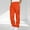 Orange, variant on COSFO Baggy Sweatpants for Men with Pockets Orange Wide Leg Oversize Athletic Open Bottom Pants Running Drawstring Workout Loose Fit Elastic Waist Trousers Mens Sweatpants