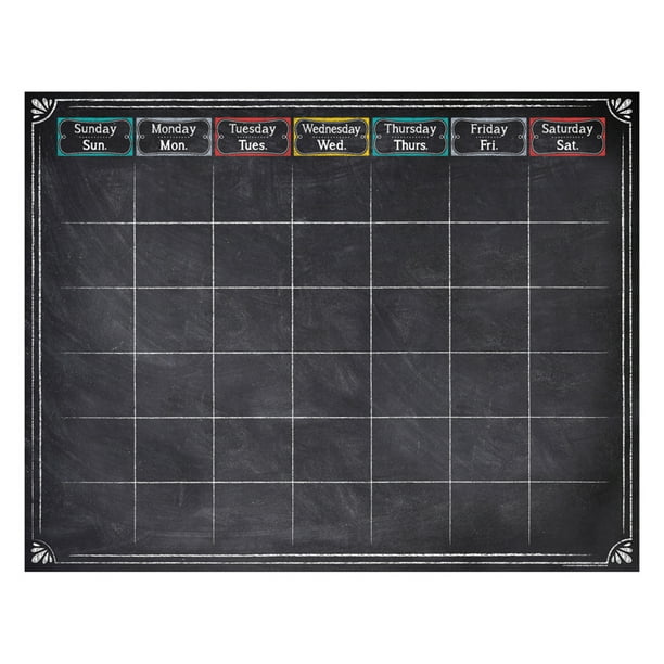 CHALK IT UP LARGE CALENDAR CHART