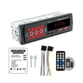 thumbnail image 1 of Riwesomey Reproductor MP3 Bluetooth para coche, inserción de tarjeta, disfrute de música sin pérdidas, unidad USB multifuncional Combinaciones de reproductor de DVD/TV para coche, 1 of 6