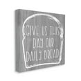 thumbnail image 3 of Stupell Industries Our Daily Bread Fun Religious Kitchen Phrase Graphic Art Gallery Wrapped Canvas Print Wall Art, Design by Daphne Polselli, 3 of 5
