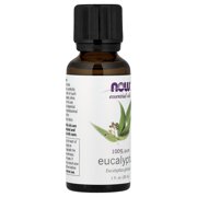 NOW Essential Oils, Eucalyptus Oil, Clarifying Aromatherapy Scent, Steam Distilled, Vegan, Child Resistant Cap, 1-Ounce