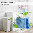 thumbnail image 7 of Sanmadrola Bath Tub Shower Mat 40 x 16 Inch Non-Slip and Extra Large, Bathtub Mat with Suction Cups, Machine Washable Bathroom Mats with Drain Holes Black, 7 of 7