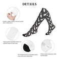 thumbnail image 5 of Lsque Bowling Pins Pattern Sport Compression Socks for Men & Women 15-20 mmHg Knee High Nurse Pregnant Running Medical and Travel Athletic, 5 of 6