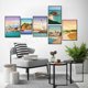 thumbnail image 5 of Annecy – Canal Thiou – Savoy, Ile Notre Dame beach, La Turballe – Pembrane beach, Brittany, Gulf of Morbihan travel poster, 5 of 5