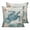 Teal, variant on Teal Sea Turtle 24x24 Pillow Covers Set of 2, Coastal Coral Ocean Nautical Vintage Throw Pillow Covers Decorative Couch Cushion Case, Microfiber Square Pillowcases for Bedroom Car Living Room