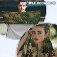 thumbnail image 6 of Kuiaobaty Camo Print Car Seat Towels for Front Seats Sweat Absorption Towel Bucket Seat Covers for SUV Truck Sedan Quick-Dry Sweat Towel for Gym Workout, Running, Swimming, Beach and Hiking, 6 of 7