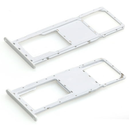 Image of 1 Pcs For T-Mobile Samsung Galaxy A11 SM-A115U Replacement SIM Card MicroSD Holder Tray White
