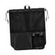 thumbnail image 3 of Mochila de malla con cordón, mochila de viaje, elegante y práctica, para mujeres y hombres. Negro, 3 of 8