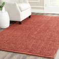 thumbnail image 1 of Safavieh Natural Fiber Collection NF447C Handmade Chunky Textured Premium Jute 0.75-inch Thick Area Rug, 6' x 9', Rust, 1 of 4