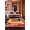 thumbnail image 2 of New Wave Area Rug, Pomegranat, 7'9" X 7'9" Round, 2 of 2