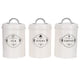 thumbnail image 2 of Lata Sellada, Blanco Cremoso, 3 Piezas/juego De Accesorios De Cocina, Bote De Té, Para Té, Azúcar, Café, 2 of 8