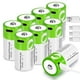thumbnail image 1 of Paquete de 8 baterías recargables tipo C con litio de 5000 mAh y 1,5 V, 1 of 7