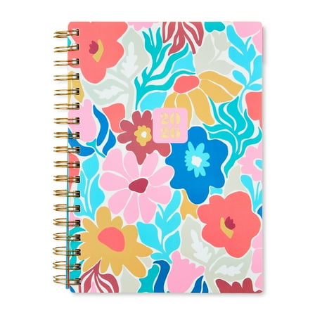 Pen+Gear 15-Month Weekly Planner, 6.5" x 9.25", Multicolor Floral, October 2025-December 2026