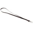 thumbnail image 1 of Correa de cuello de cuero PU Correa Clips de metal para tarjetas de identificación Insignias Café Sunnimix Cordones con clip, 1 of 7