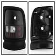 thumbnail image 2 of AKKON - For 94-01 Ram 1500 94-02 Ram 2500 3500 Pickup Truck Black Tail Lights Brake Lamps Replacement Pair, 2 of 6