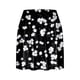 thumbnail image 4 of ICHUANYI Clearance Women's Summer Pleated Tennis Skirts Athletic Stretchy Short Yoga Fake Two Piece Trouser Skirt Shorts(Black, XXL) ICHUANYI WER2023081100007, 4 of 5