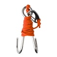 thumbnail image 2 of Stainless Steel Scuba Diving Cave Dive Double with 47" Rope Orange, 2 of 6