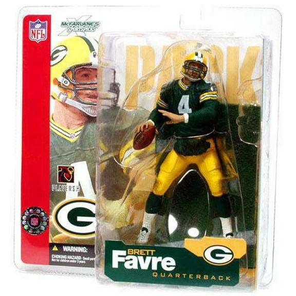 McFarlane NFL Sports Picks Series 4 Brett Favre Action Figure (Green Jersey)