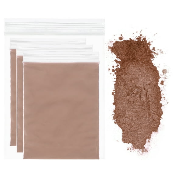 Uxcell 15g/0.53oz Mica Powder, 400 Mesh Color Pigment Powders, Coffee